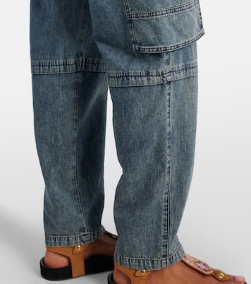 High-Rise Cargo-Jeans Nayla | Marant Etoile