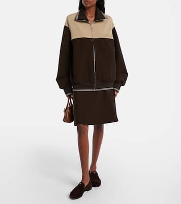 Loafers aus Veloursleder | Miu Miu