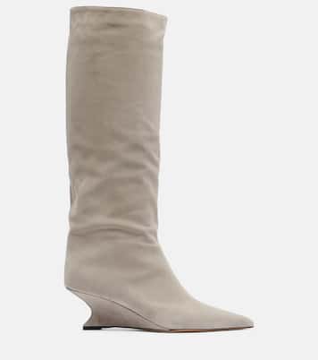 Bottes Nina 50 en daim | Paris Texas