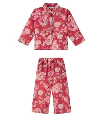 Floral chiffon pajamas | Patachou