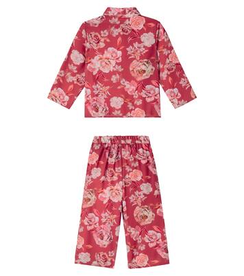 Floral chiffon pajamas | Patachou