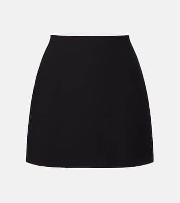 Midnight Grace high-rise jersey miniskirt | Wolford