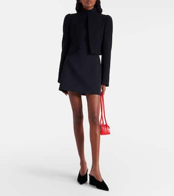 Midnight Grace high-rise jersey miniskirt | Wolford