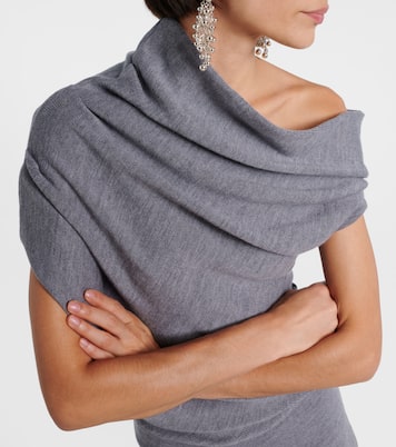 Robe Mabel asymétrique en laine | Staud