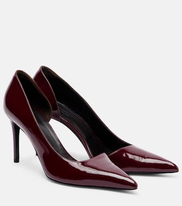 Escarpins Jett D'Orsay 85 en cuir verni | Khaite