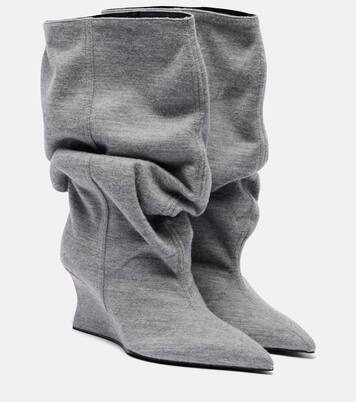 Draped ankle boots | Balmain