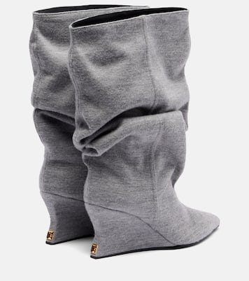 Draped ankle boots | Balmain