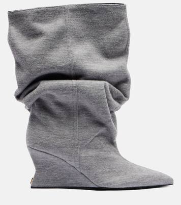 Draped ankle boots | Balmain