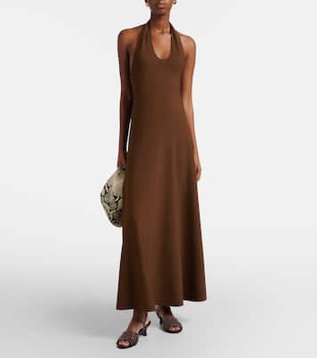 Drew 35 studded leather wedge sandals | Khaite