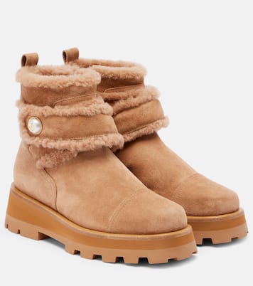 Ankle Boots Meena aus Veloursleder | Jimmy Choo
