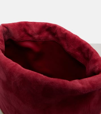 Bucket Bag Le Pochon aus Veloursleder | Alaïa