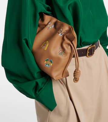 x Louis Wain Flamenco Cats Mini clutch | Loewe