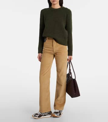 Pull Knot en bouclé de coton et laine mélangés | Bottega Veneta
