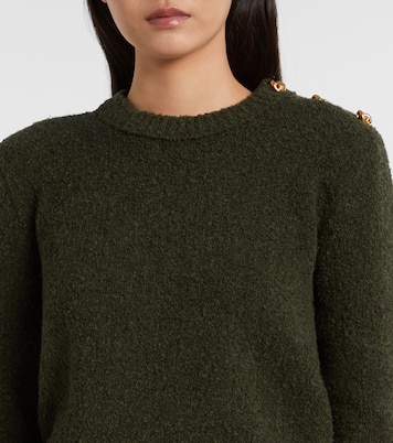 Pull Knot en bouclé de coton et laine mélangés | Bottega Veneta