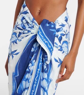 Floral cotton beach cover-up | Farm Rio