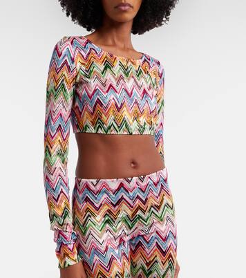 Zigzag crop top | Missoni