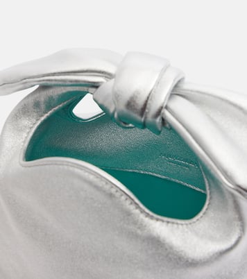 Bow Tie Mini leather top-handle bag | Aquazzura