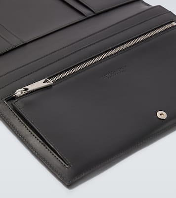 Cartera de piel Intreccio | Bottega Veneta