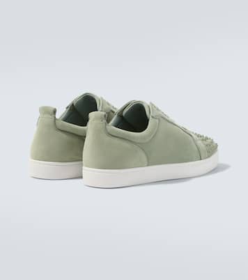 Louis Junior Spikes suede sneakers | Christian Louboutin