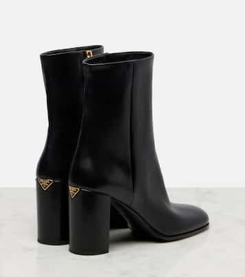 Ankle Boots 85 aus Leder | Prada