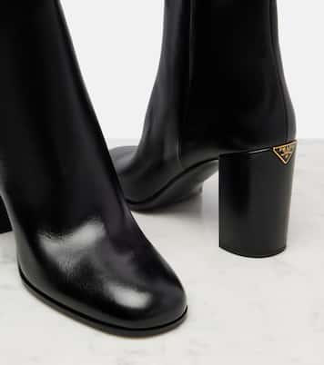 Ankle Boots 85 aus Leder | Prada