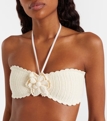 Awaken crochet cotton bikini | Zimmermann