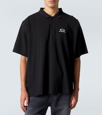 Polo en coton à logo | Balenciaga
