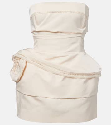 Abito bustier in cotone e seta | Magda Butrym