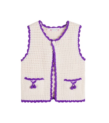 Weste Laila aus Häkelstrick | Bonpoint