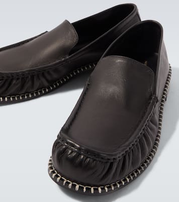 皮革乐福鞋 | Dries Van Noten