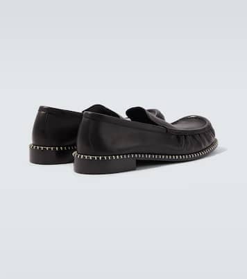 皮革乐福鞋 | Dries Van Noten