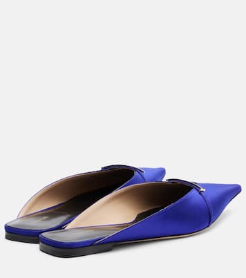 Slippers Julianne aus Satin | Tom Ford