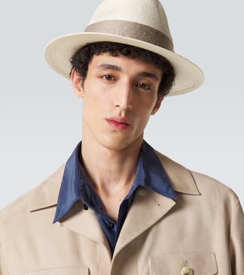 Straw fedora | Kiton