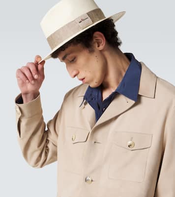 Straw fedora | Kiton