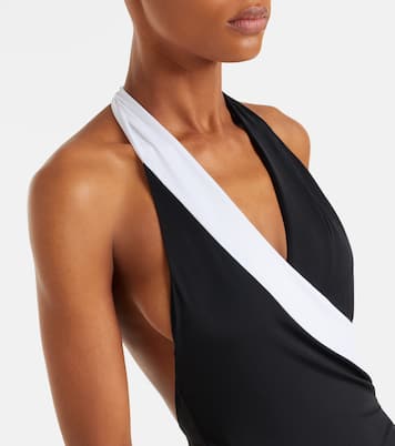 Halterneck swimsuit | Balmain