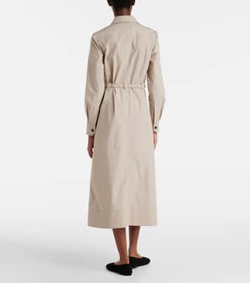 Midikleid aus einem Baumwollgemisch | Tory Burch