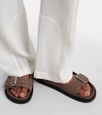 Leon suede slides | A.Emery