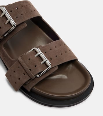 Leon suede slides | A.Emery