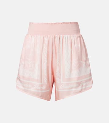 Printed satin shorts | Balmain