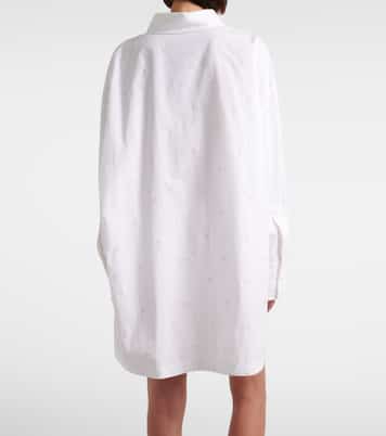 Chemise en coton mélangé à broderie | The Attico