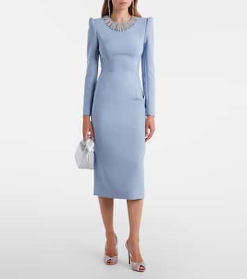 Cora缀饰中长连衣裙 | Jenny Packham