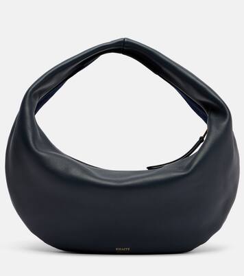 Tote Bag Olivia Medium aus Leder und Veloursleder | Khaite