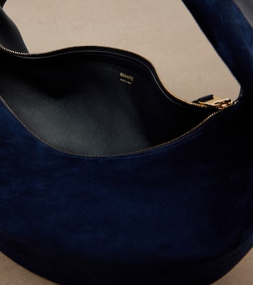 Tote Bag Olivia Medium aus Leder und Veloursleder | Khaite