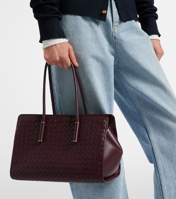 Barbara Intrecciato leather tote bag | Bottega Veneta