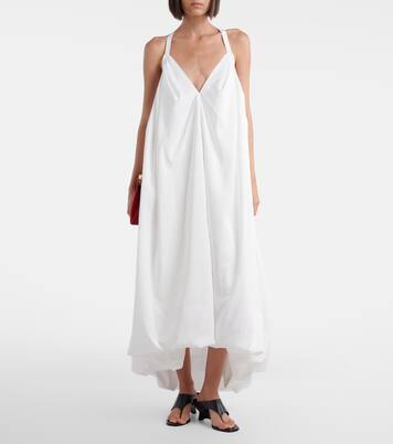 Oversized midi dress | Norma Kamali