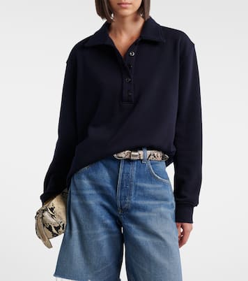 Vintage fleece polo sweater | Citizens of Humanity