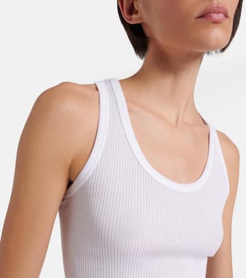 Top Cendrea in cotone a coste | The Row