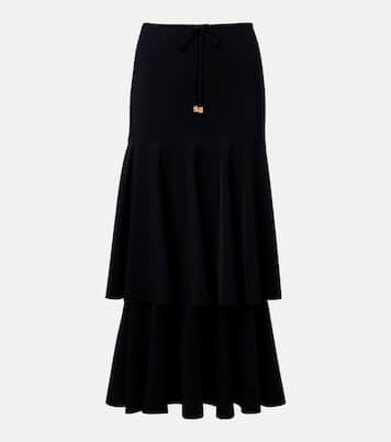 Modern Flow tiered midi skirt | Dorothee Schumacher