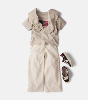 Embroidered cotton jersey T-shirt | Polo Ralph Lauren Kids