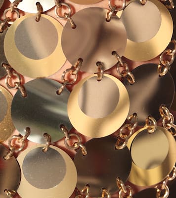 Minifalda Gold Sparkle Discs | Rabanne